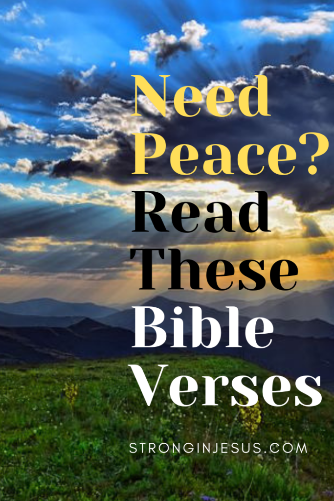 peace bible verses