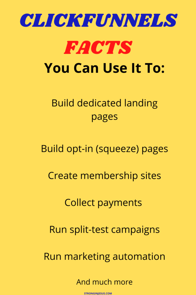 clickfunnels for churches