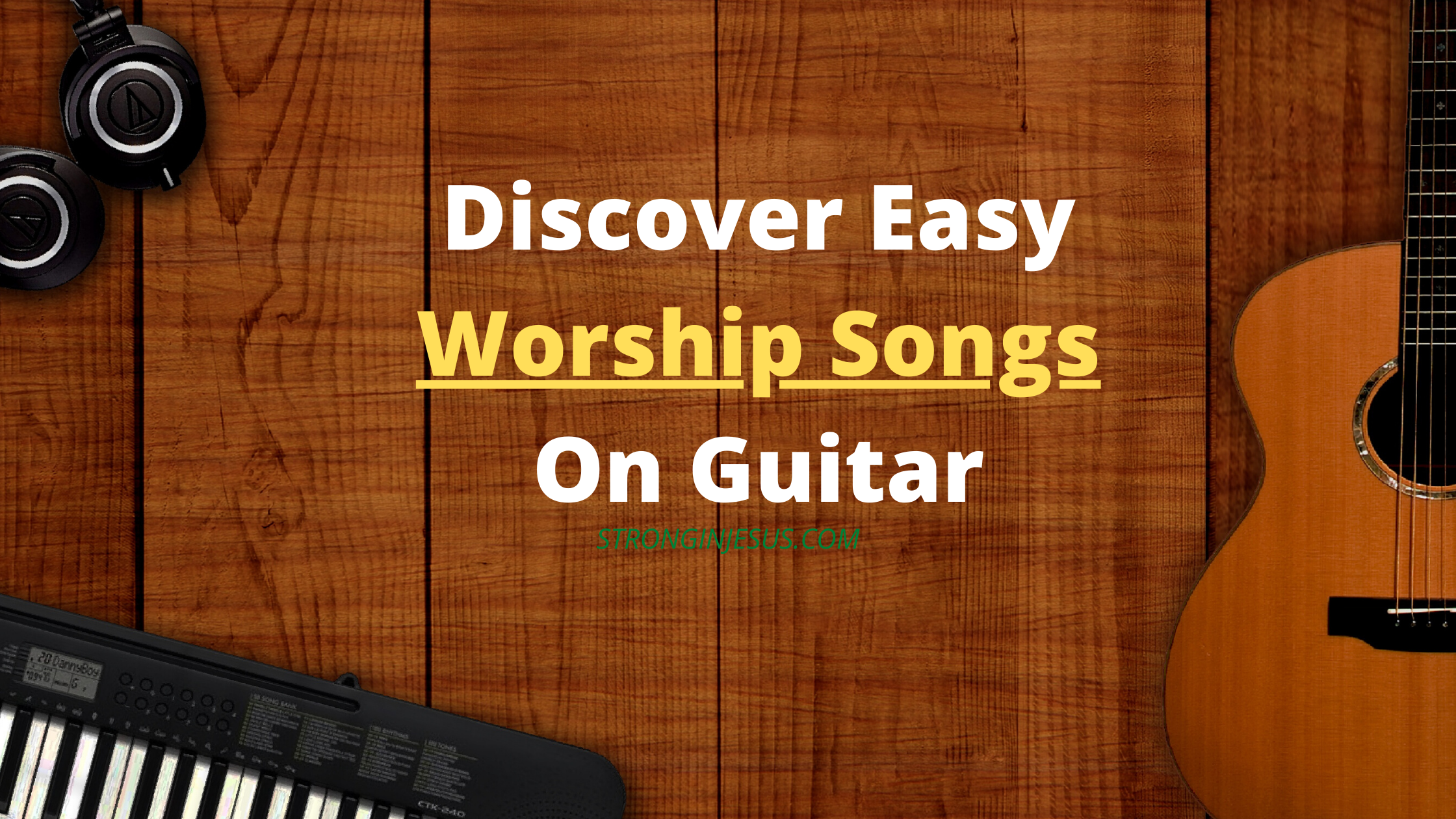 easy worship songs on guitar