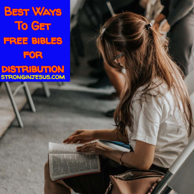 free bibles for distribution
