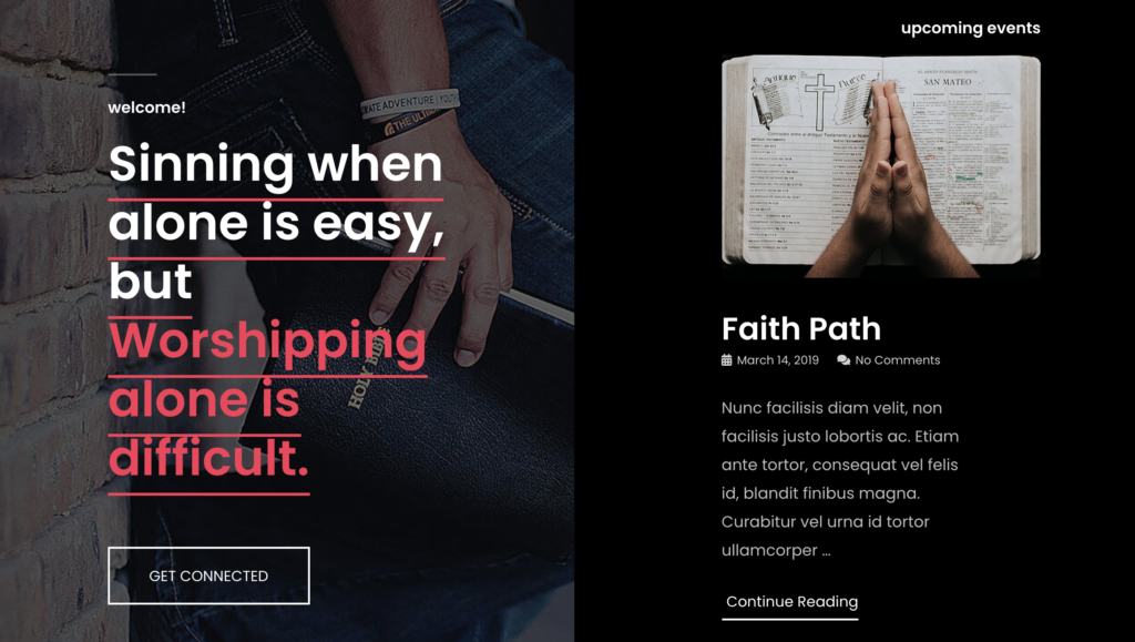 christian wordpress themes