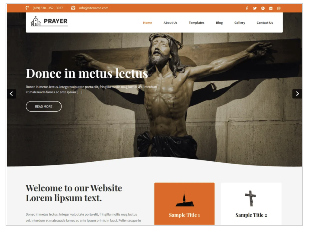 christian wordpress themes