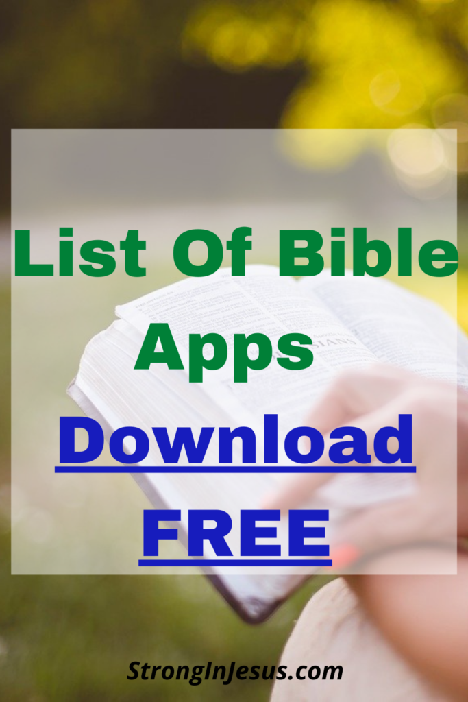 Bible app for PC