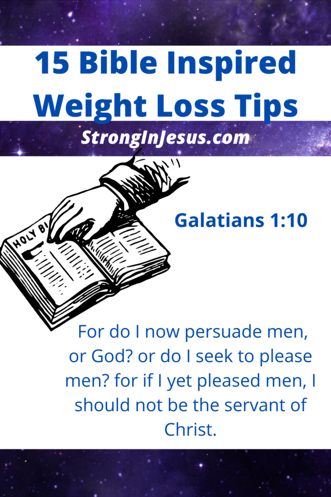 scriptures for weight loss