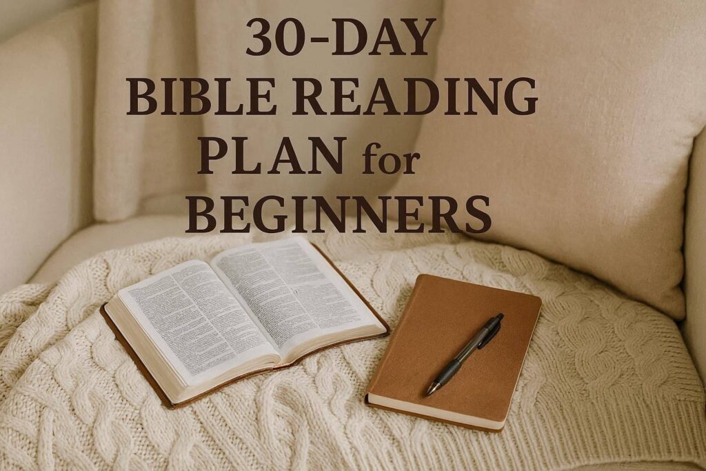 Where Should a Beginner Start Reading the Bible?
