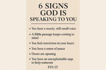 7 Signs God Is Speaking to You: A Biblical Perspective