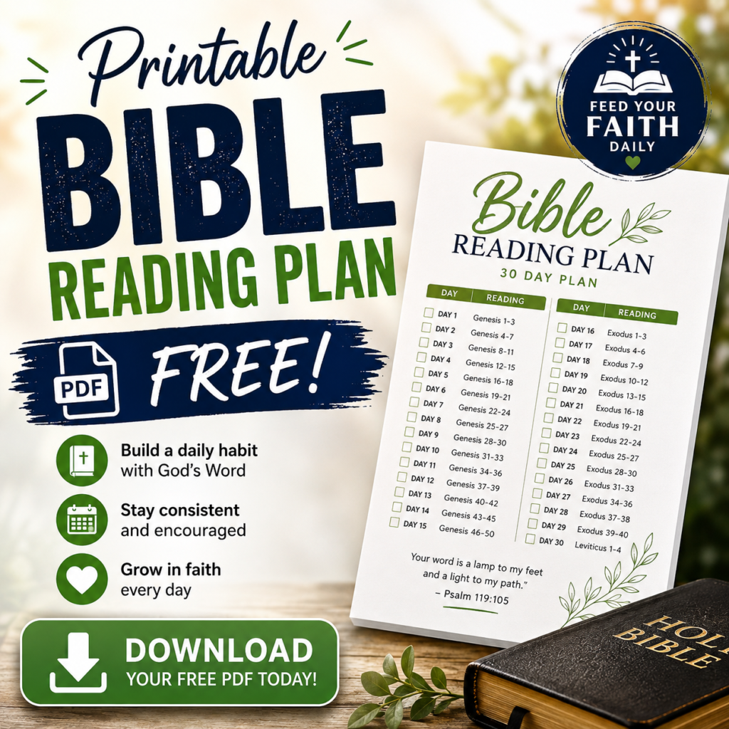 Printable Bible Reading Plans: