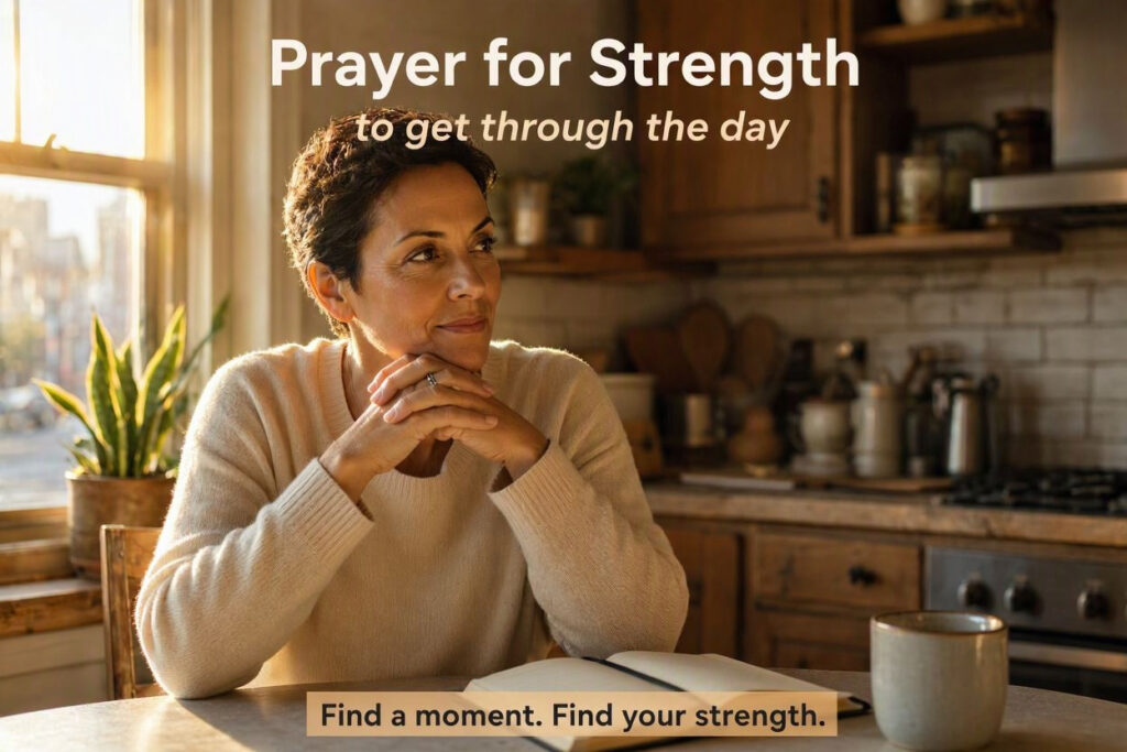 Prayers for Strength to Get Through the Day